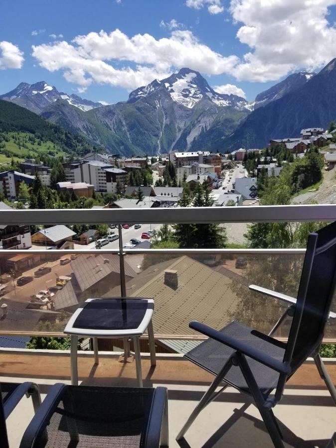 Apartament Magnifique Vue Centre Station Les Deux Alpes Zewnętrze zdjęcie